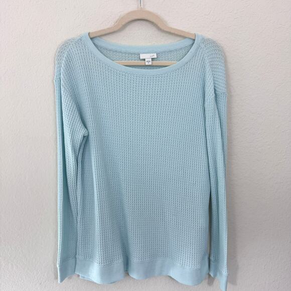 J. Jill Womens Pullover Knit Sweater Size M Lightweight Texture Pastel Casual - Picture 1 of 6